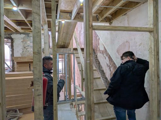 Work in progress. Full terrace house refurbishment in Brixton, London.